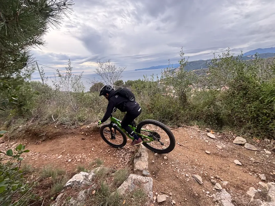 Family MTB Camp Finale Ligure activities.