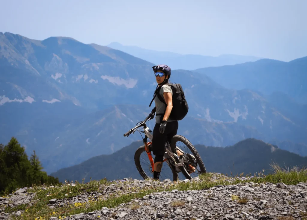 Manuela Corsaro - MTB guide Liguria